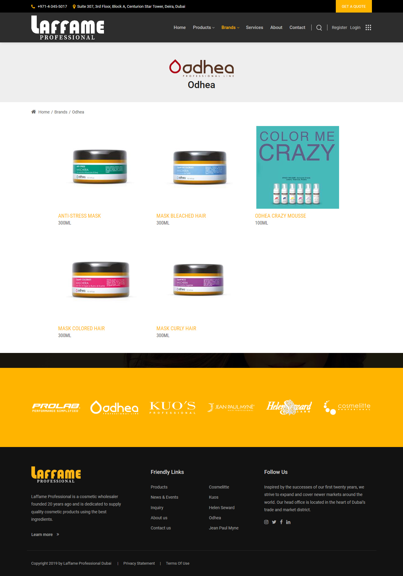 laffameprofessional-product-list-by-brand