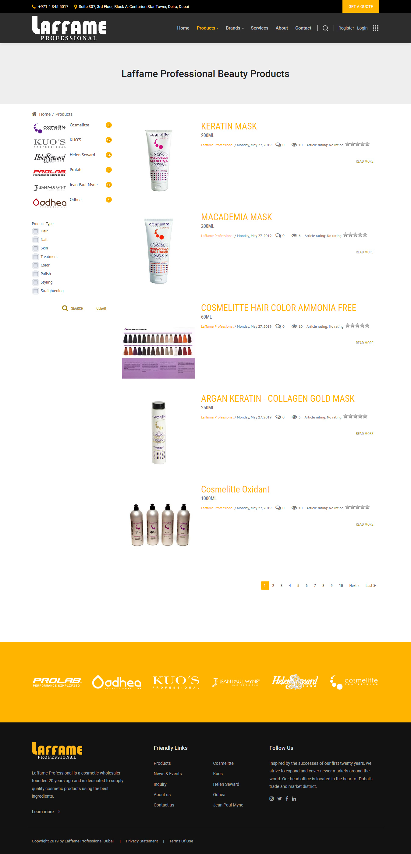 laffameprofessional-product-list